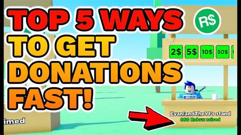 best ways to get robux in pls donate